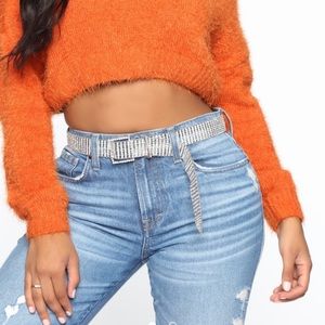 Crystal belt ( brand new, never worn)